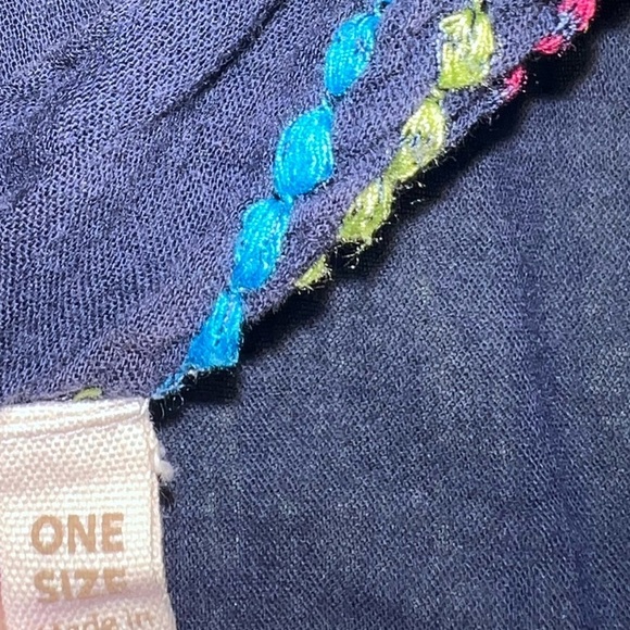 Soft surroundings- Navy kimono - Picture 5 of 7